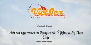 Một con ngựa đau cả tàu không ăn cỏ