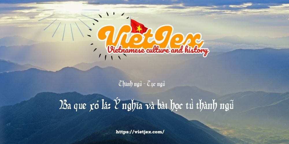 Ba que xỏ lá