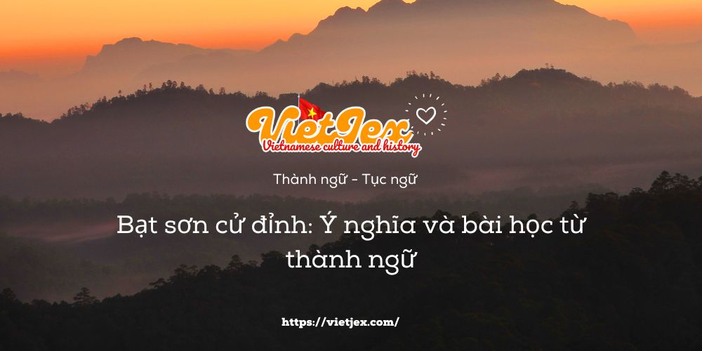 Bạt sơn cử đỉnh