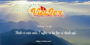 Bình cũ rượu mới