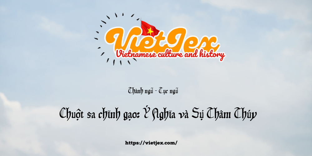 Chuột sa chĩnh gạo