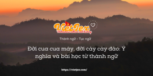 Đời cua cua máy, đời cáy cáy đào