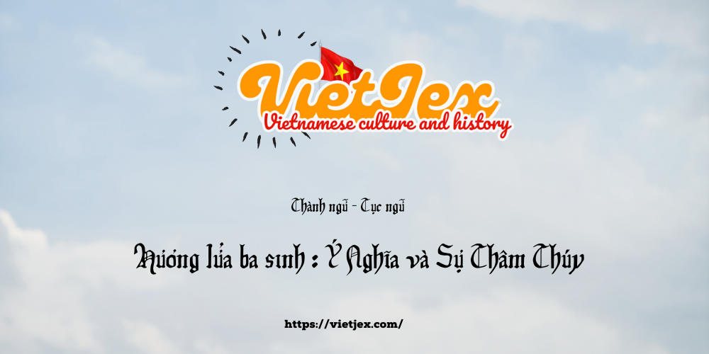 Hương lửa ba sinh