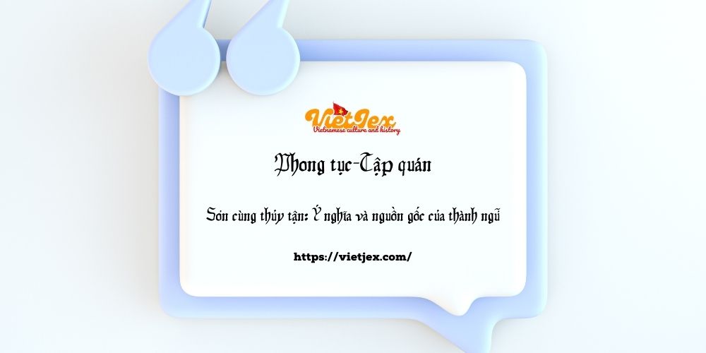 Sơn cùng thủy tận