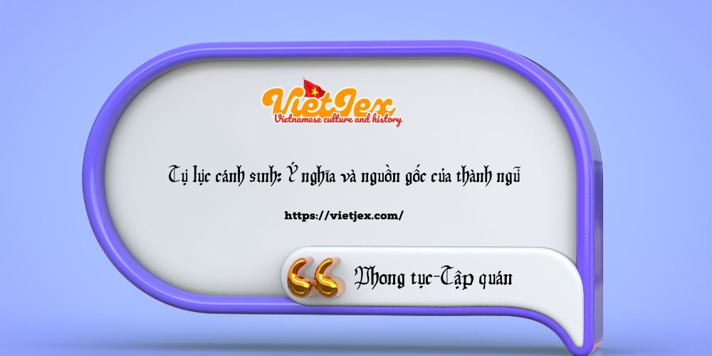 Tự lực cánh sinh