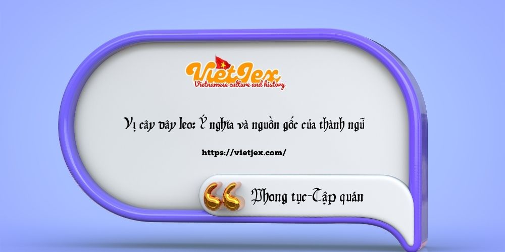 Vị cây dây leo