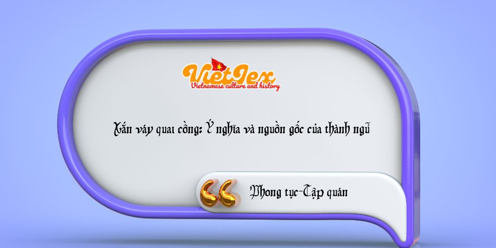 Xắn váy quai cồng
