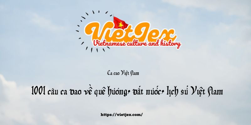 ca dao quê hương đất nước