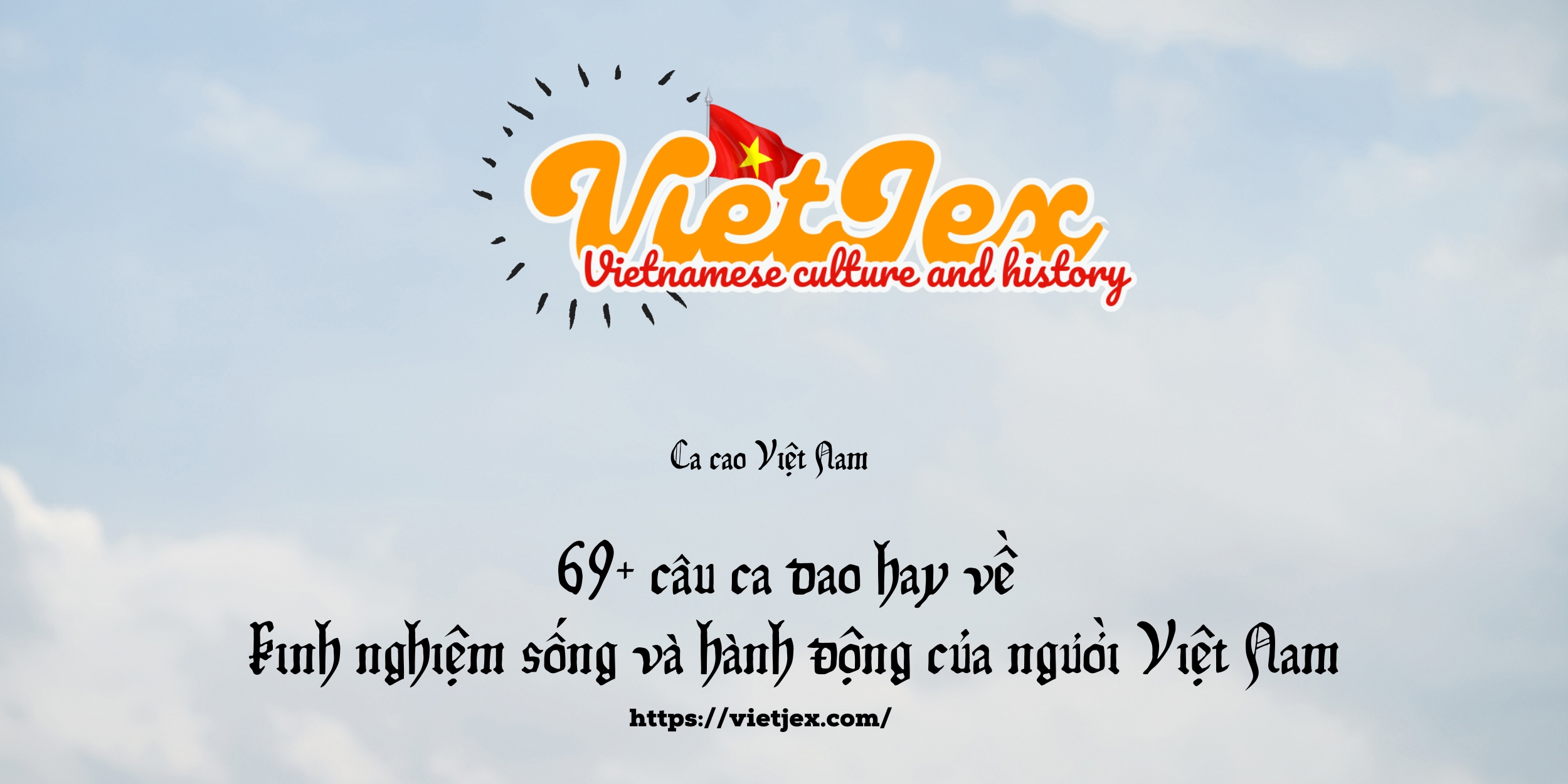 ca dao về kinh nghiệm sống và hành động